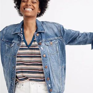 Madewell Oversized Jean Jacket